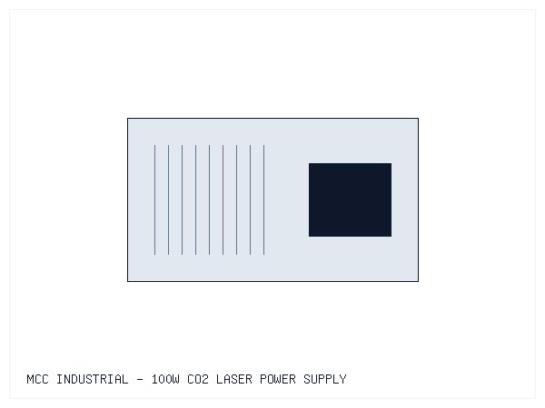 100W CO2 Laser Power Supply